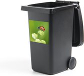 Container sticker Lente lieveheersbeestje - 40x40 cm - Kliko sticker