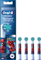 Oral-B PRO Spiderman Opzetborstels, vanaf 3 jaar, 4 stuks