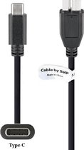 OneOne 1,0 m USB C naar Micro USB 3.0 kabel. 5 Gbps Micro USB B kabel is geschikt voor o.a. externe harde schijf / portable harde schijf (HDD)