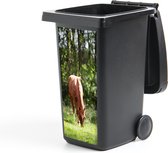 Container sticker Paard - Bloemen - Licht - 44x98 cm - Kliko sticker