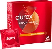 Durex Condooms Sensitive Extra Large XXL, breedte 60mm, 30 stuks