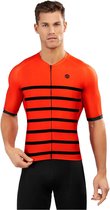 Siroko M2 Pimorent Korte Mouwen Fietsshirt Oranje XL Man