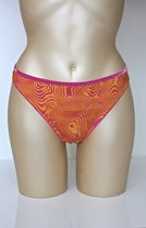 Freya - Tigerlilly - string orange, motif ludique - Taille S /36