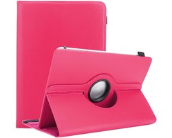 Cadorabo Tablet Hoesje geschikt voor Medion LifeTab P10606 in ROZE - 360 graden beschermhoes van imitatieleer met standfunctie en elastische band