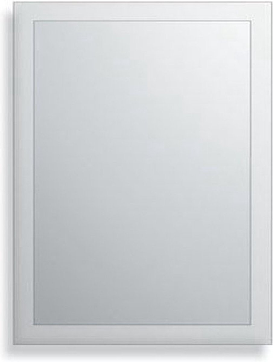 Rechthoekige spiegel - 300 x 400 mm - Verzilverd - Met facetrand - Met montageset - In Nederland Geproduceerd - Top Kwaliteit Wandspiegel Zonder Lijst