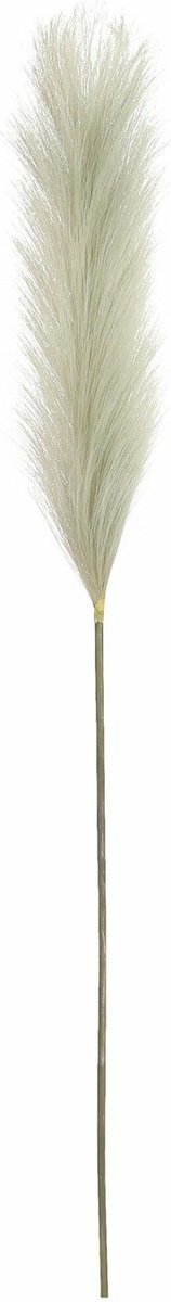 Mica Decorations Pluimgras losse steel/tak - salie groen - 104 cm - Decoratie kunst bloemen