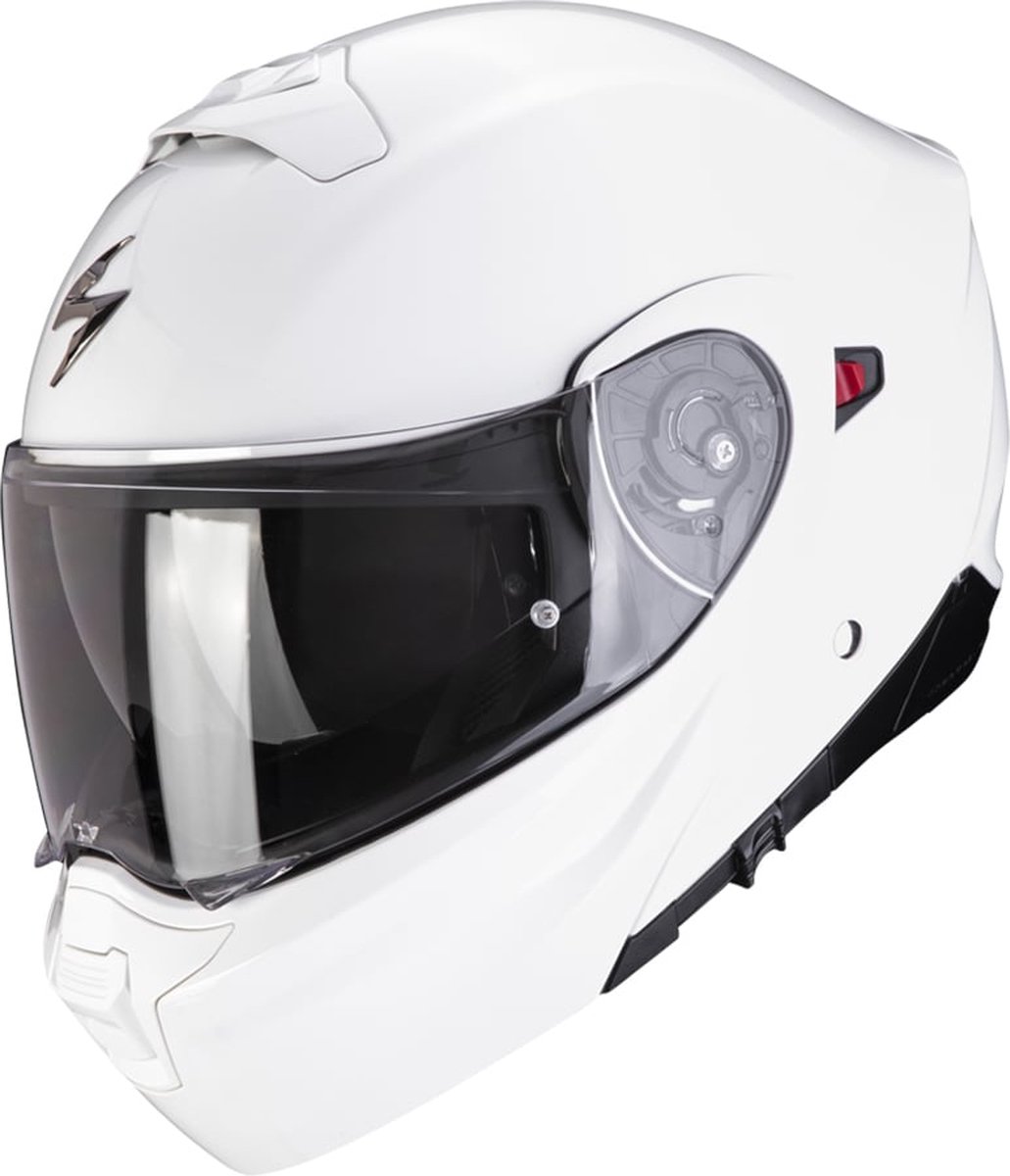 Scorpion Exo-930 Evo Solid White S - S - Maat S - Helm