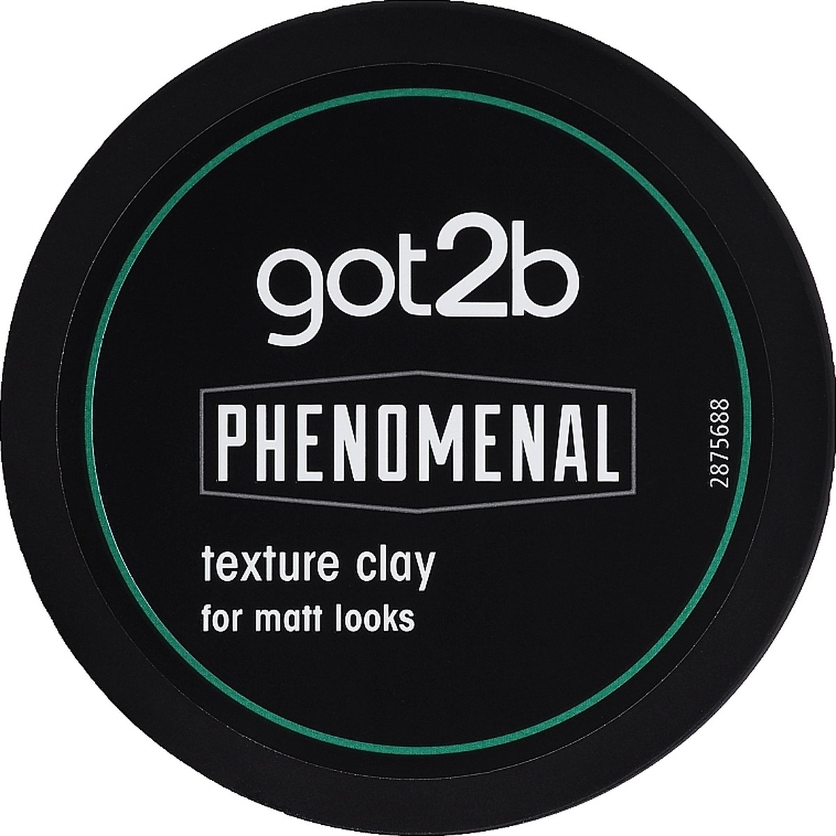 got2b Phenomenal Texture Clay 5 (100 ml), haarwax voor mannen geeft een ...