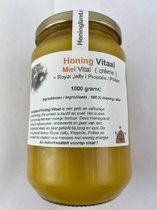 Honingland : Honing Vitaal, Miel Vital + Royal Jelly, Propolis, Bijenpollen.( crème ) 1000 gram