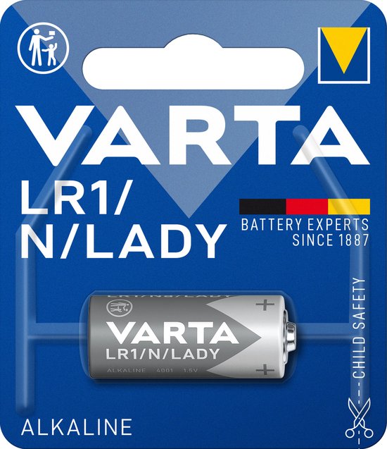 Varta Batterij - Lady Lr1 - High Energy Alkaline - 1,5 Volt | bol.com