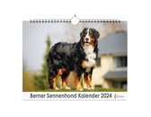 Huurdies - Berner Sennenhond Kalender - Jaarkalender 2024 - 35x24 - 300gms