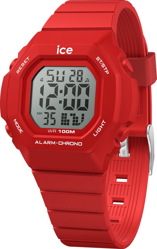 Ice Watch ICE digit ultra - Rouge 022099 Montre - Siliconen - Rouge - Ø 39 mm