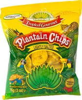 Chips de banane Tropical salées 85 g