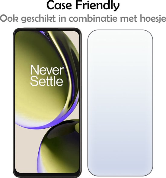 Case Friendly - Ook geschikt in combinatie met hoesje