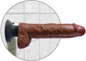 Pipedream - King Cock - Vibrating Cock with Balls - 10 Inch - Brown