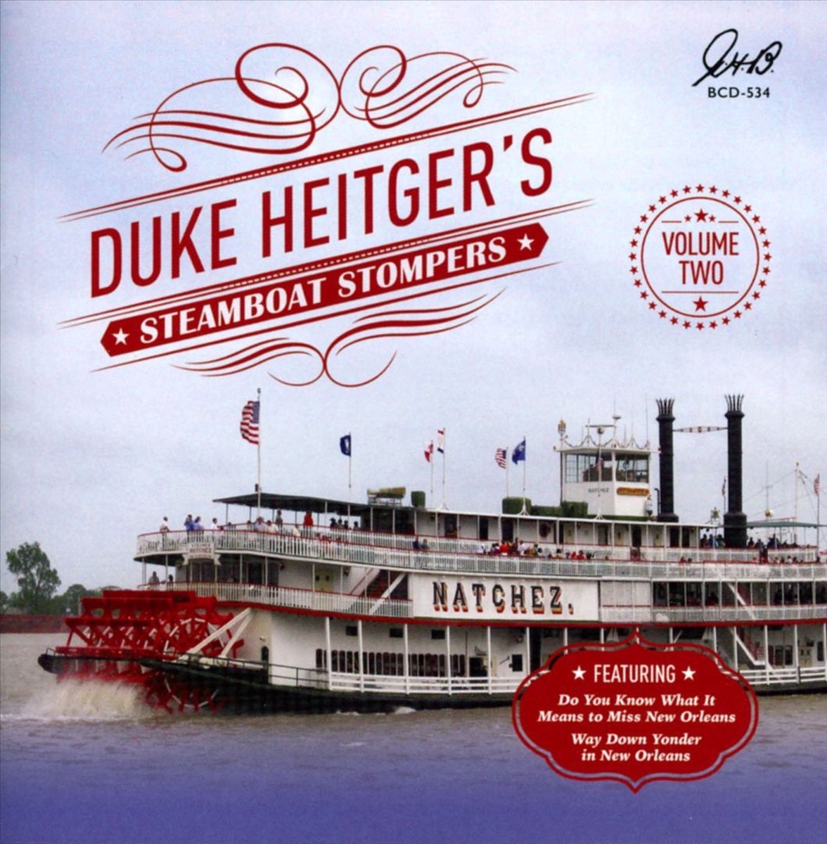 Duke Heitger's Steamboat Stompers - Duke Heitger's Steamboat Stompers Volume Two (CD)