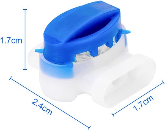 Connecteur gel - 10 pièces - connecteur de câble - Connecteurs de fil pour câble périphérique - convient à tout robot tondeuse - câble périphérique - I modèle 314I - Gardena - Husqvarna