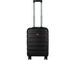 Enrico Benetti Rochester Handbagage Koffer - 55 cm - 38,5 liter - TSA slot - Zwart