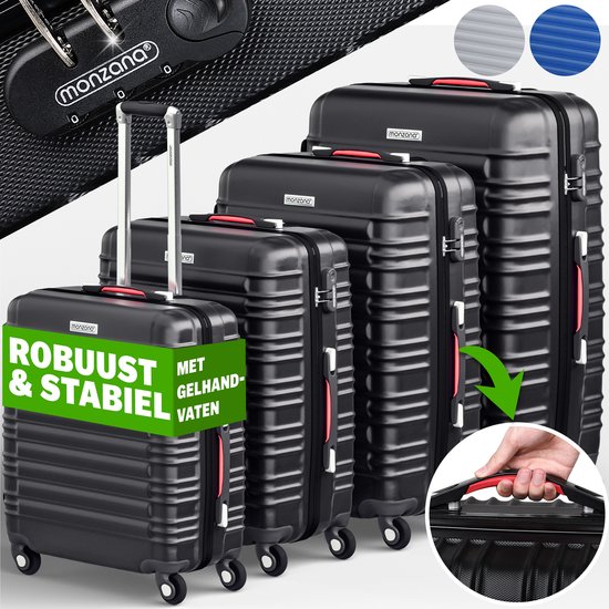 Reiskoffer Exopack Zwart ABS L TSA