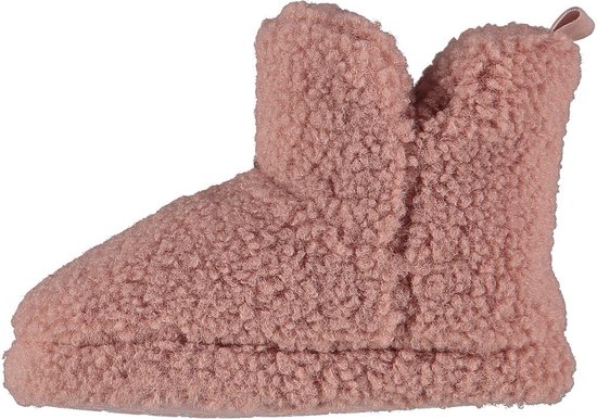 Apollo - Hoge Pantoffels kinderen - Teddy - Roze - Maat 29/30 - Pupil - Jongens sloffen - Pantoffels meisjes - Pantoffels Jongens