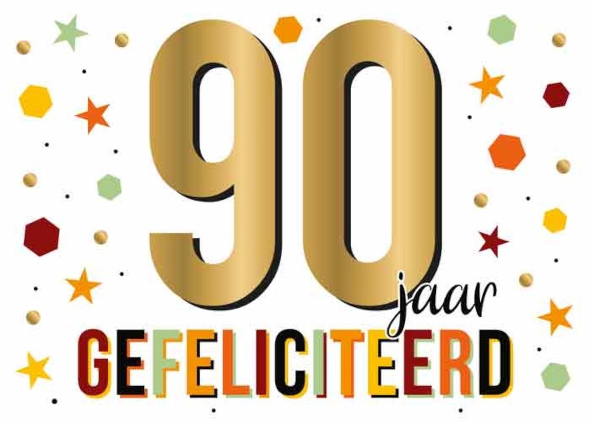 Kaart - Daisy - 80 jaar gefeliciteerd - DSY036-A