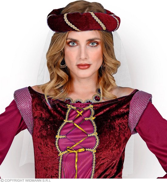 Costume Moyen Âge et Renaissance | Bandeau de femme de chambre médiévale  avec voile |... | bol.com