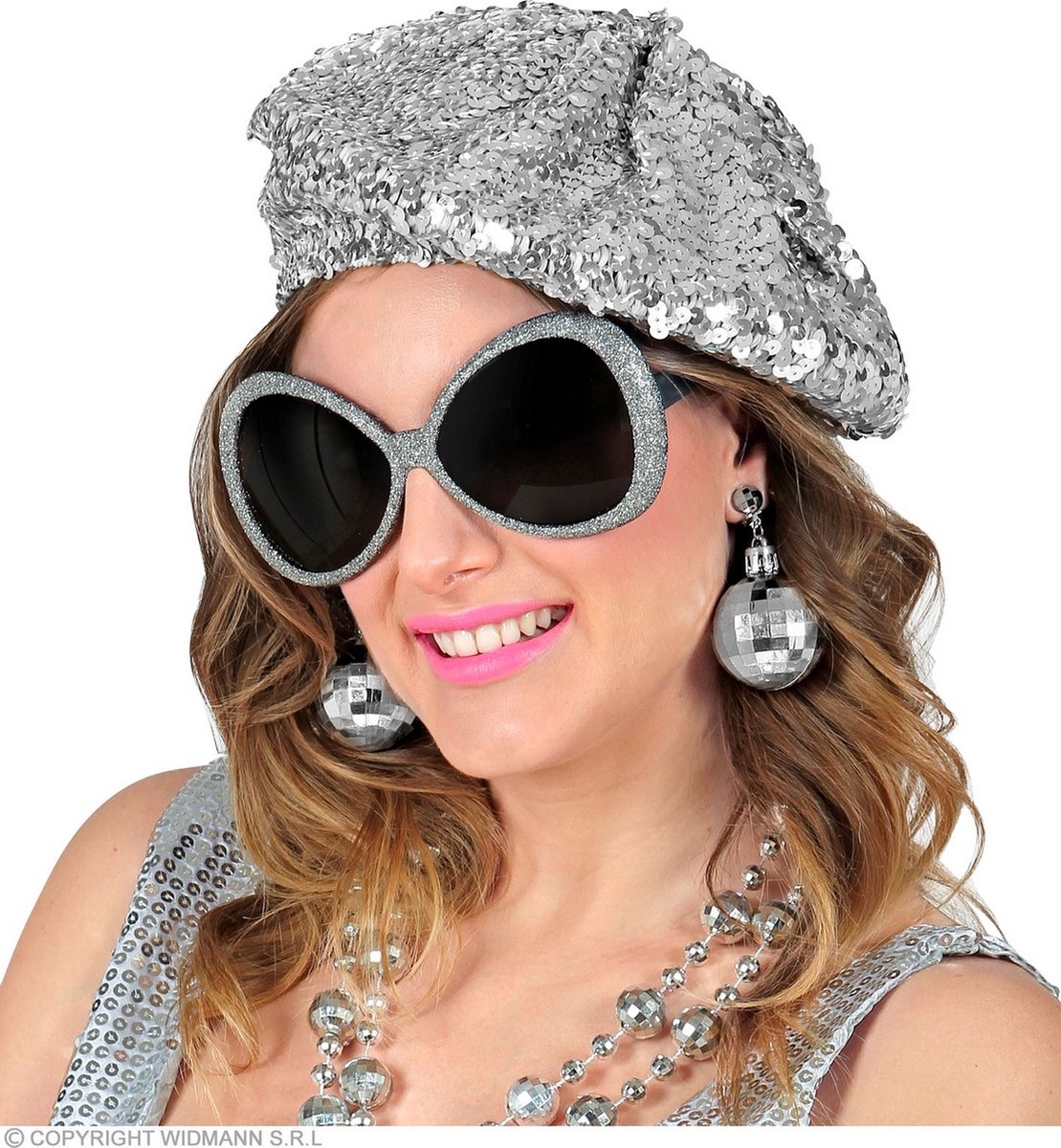 Verkleedset disco glitter