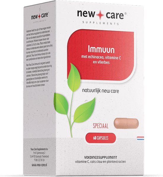 New Care Immuun echinacea- 60 capsules