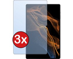 Screenprotector - 3 Stuks - Geschikt voor Samsung Galaxy Tab S9 Ultra - Extra Sterk - Beschermglas - Gehard Glas - Tempered Glass - Screen Protector