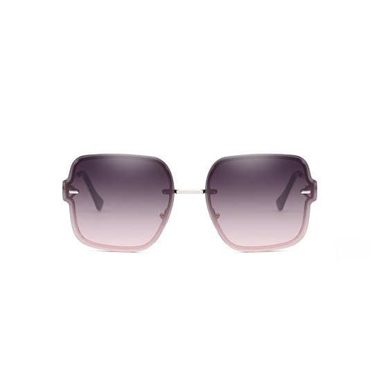 BUGOLINI® Vivia - Designer Zonnebril Voor Dames - UV400 - Silvery / Gradual Purple Pink van BUGOLINI — afbeelding 2