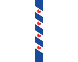Friese Wimpel 25x300cm