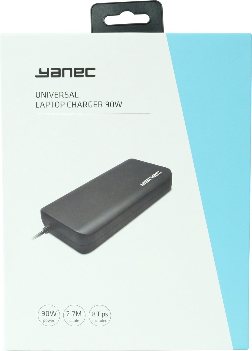 Yanec Laptop Adapter 90W Universeel