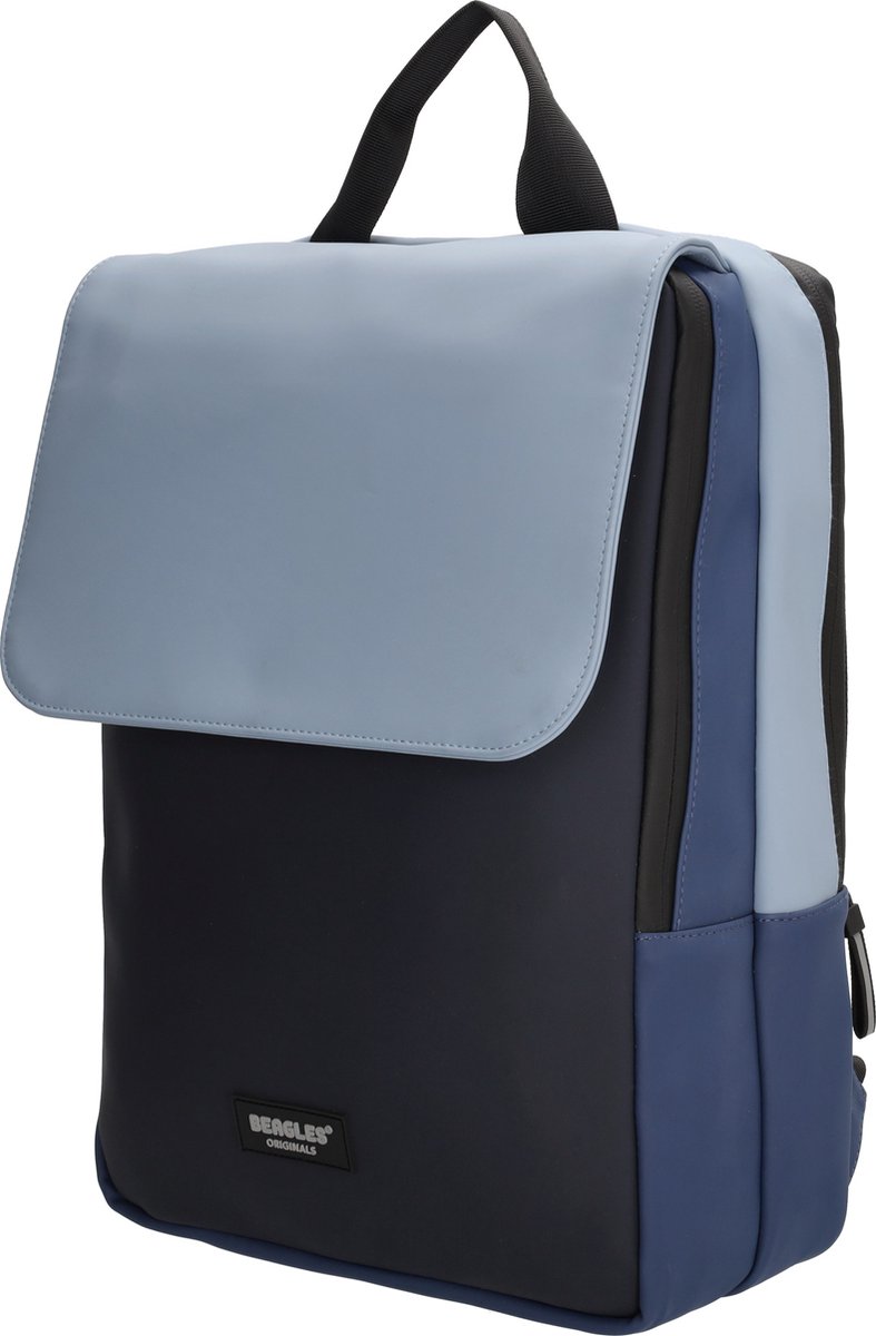 Beagles Originals Multicolor Originals Rugzak 15,6 inch (34.5x19.4 cm) - Blauw