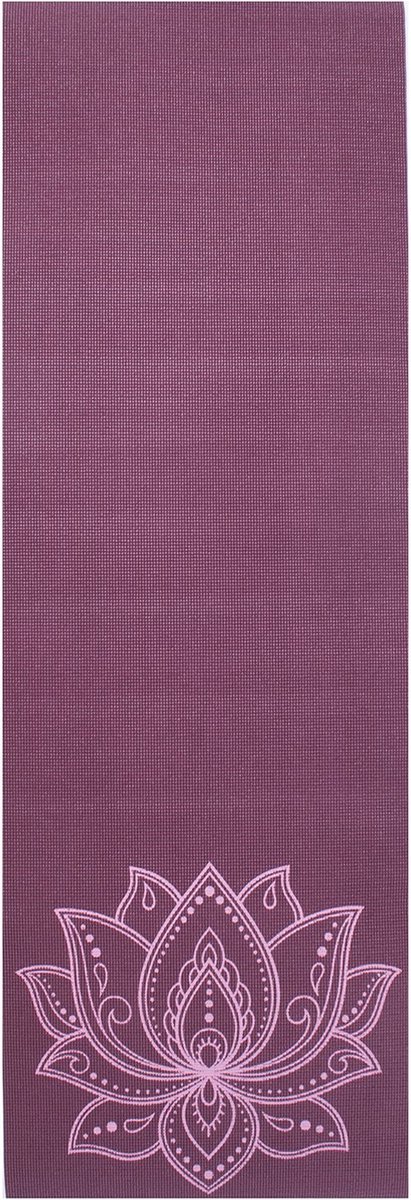 Yogamat sticky extra dik lotus donkerpaars - Lotus | 6 mm | fitnessmat | sportmat | pilates mat