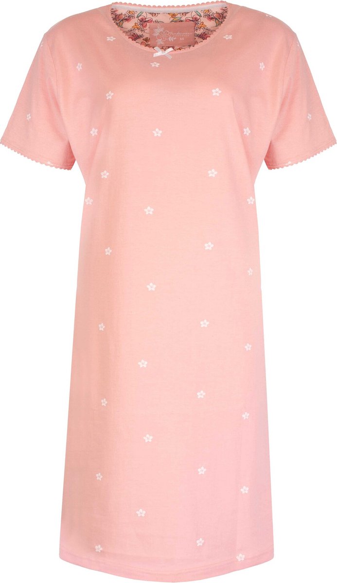 Tenderness Dames Nachthemd - Slaapkleed - Poeder Roze