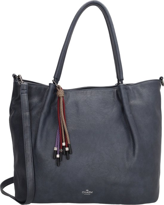 Charm London Tottenham Shopper - Blauw