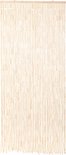 Livn Bamboe Deurgordijn Nature 90x210cm - Voor verschillende deurmaten - Gebruiksvriendelijk vliegengordijn