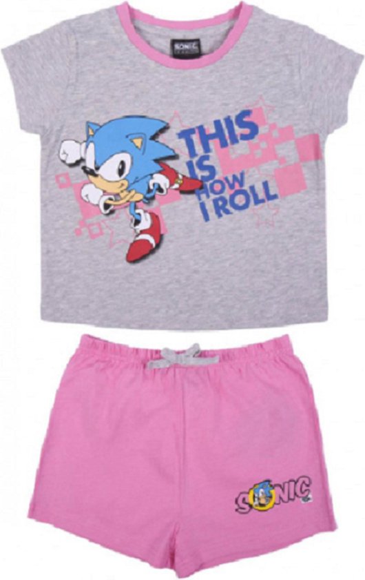 Shortama Sonic the Hedgehog maat 164