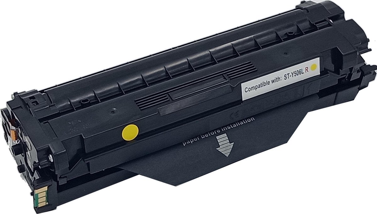 KATRIZ® Huismerk Toner Y506L Geel | REMANUFACTURED | voor Samsung CLP 680 / CLP 680 DW / CLP 680 ND / CLX 6260 FD / CLX 6260 FR / CLX 6260 FW / CLX 6260 ND / Xpress SL C2620DW
