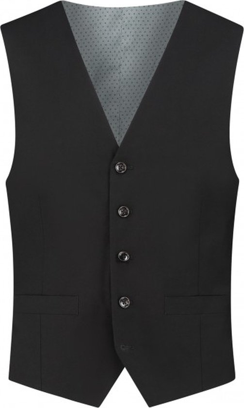 Gents - MM gilet blend zwart - Maat 44