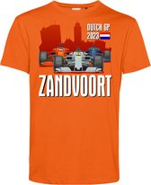 T-shirt Skyline Dutch GP Zandvoort 2023 | Formule 1 fan | Max Verstappen / Red Bull racing supporter | Oranje | maat XXL