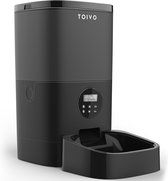 Toivo Automatische Voerbak Kat - Zwart - 4 Liter - Voerautomaat - Voerdispenser