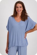 Blauwe Top van Je m'appelle - Dames - Maat One Size - 1 maat beschikbaar