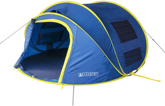 Acamp popup tent – 3 persoons – navy blauw – festivaltent