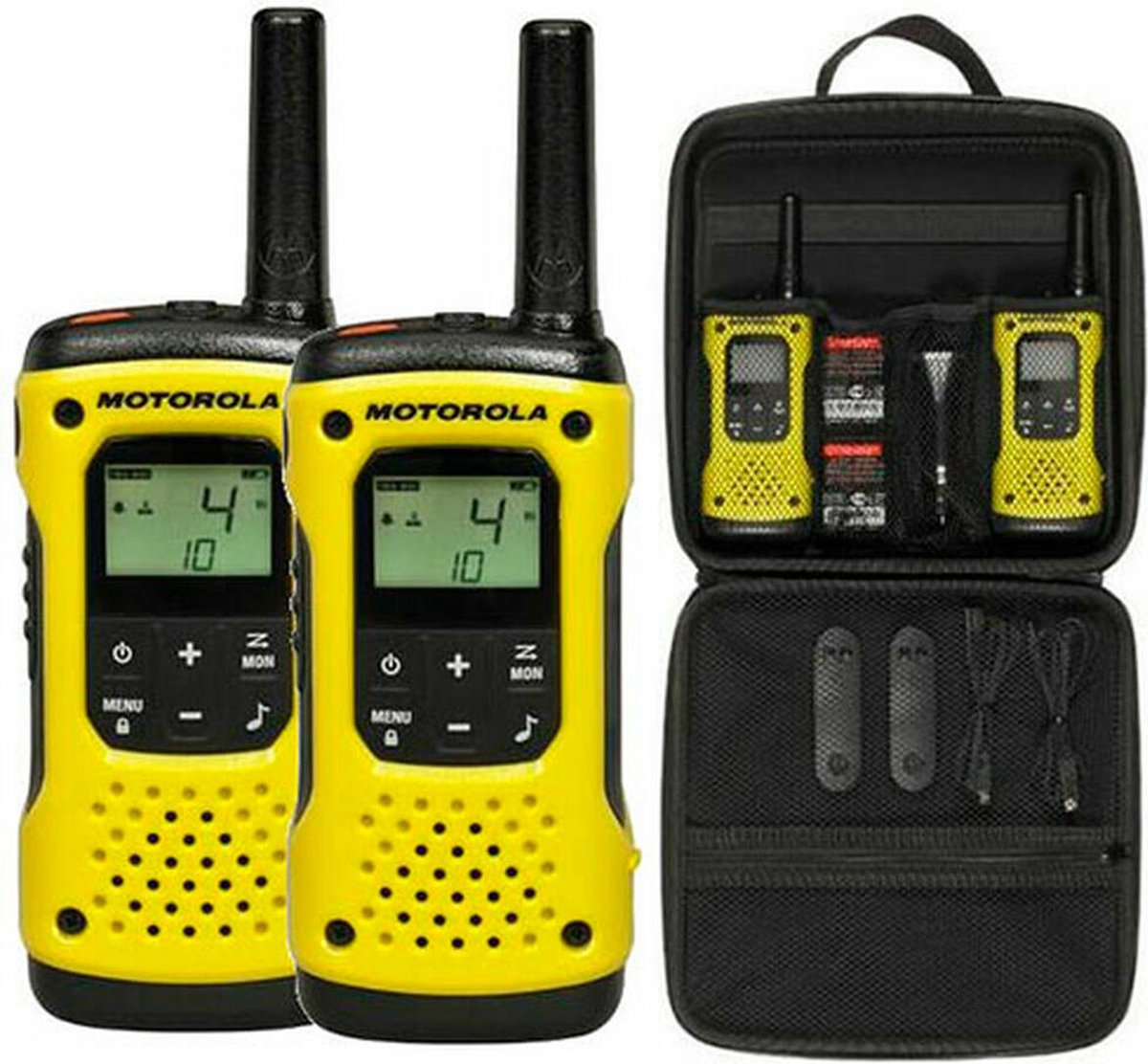 Motorola TLKR T92 H2O radio bidirectionnelle 8 canaux Noir, Jaune | bol