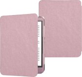 Hoesje geschikt voor Kobo Clara 2E – Extreme Shock Case - Sleepcover – Hoesje geschikt voor Kobo Clara 2E Flip Cover Rosé