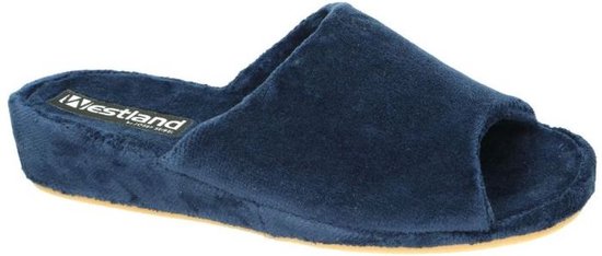 Westland -Heren - blauw donker - pantoffels & slippers - maat 43