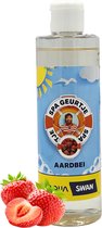 Aquaswan Spa Geur Aardbei - Een sappige verleiding en verfrissend bubbelplezier in je Spa! - Heerlijke geur geschikt voor: opblaasbare spa, whirlpool, hot tub en bad - Spa Geur Fruit (Aardbei) Fles 250 ml