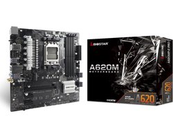 Biostar A620MP-E PRO moederbord AMD A620 Socket AM5 micro ATX
