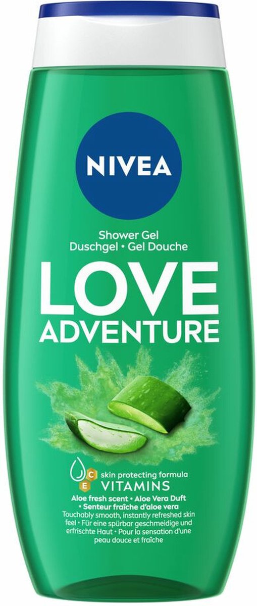 Goedkoopste 12x Nivea Douchegel Love Nature 250 ml